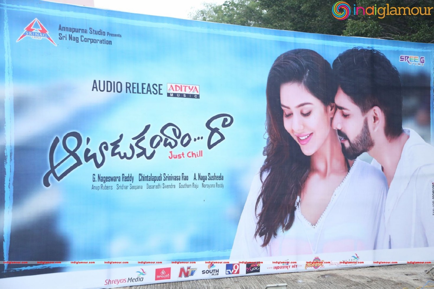 Aatadukundam Raa Movie Audio Launch Event hd photo