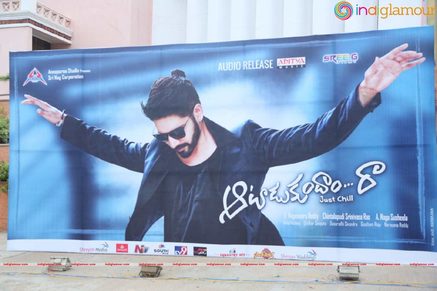 Aatadukundam Raa Movie Audio Launch Event hd photo