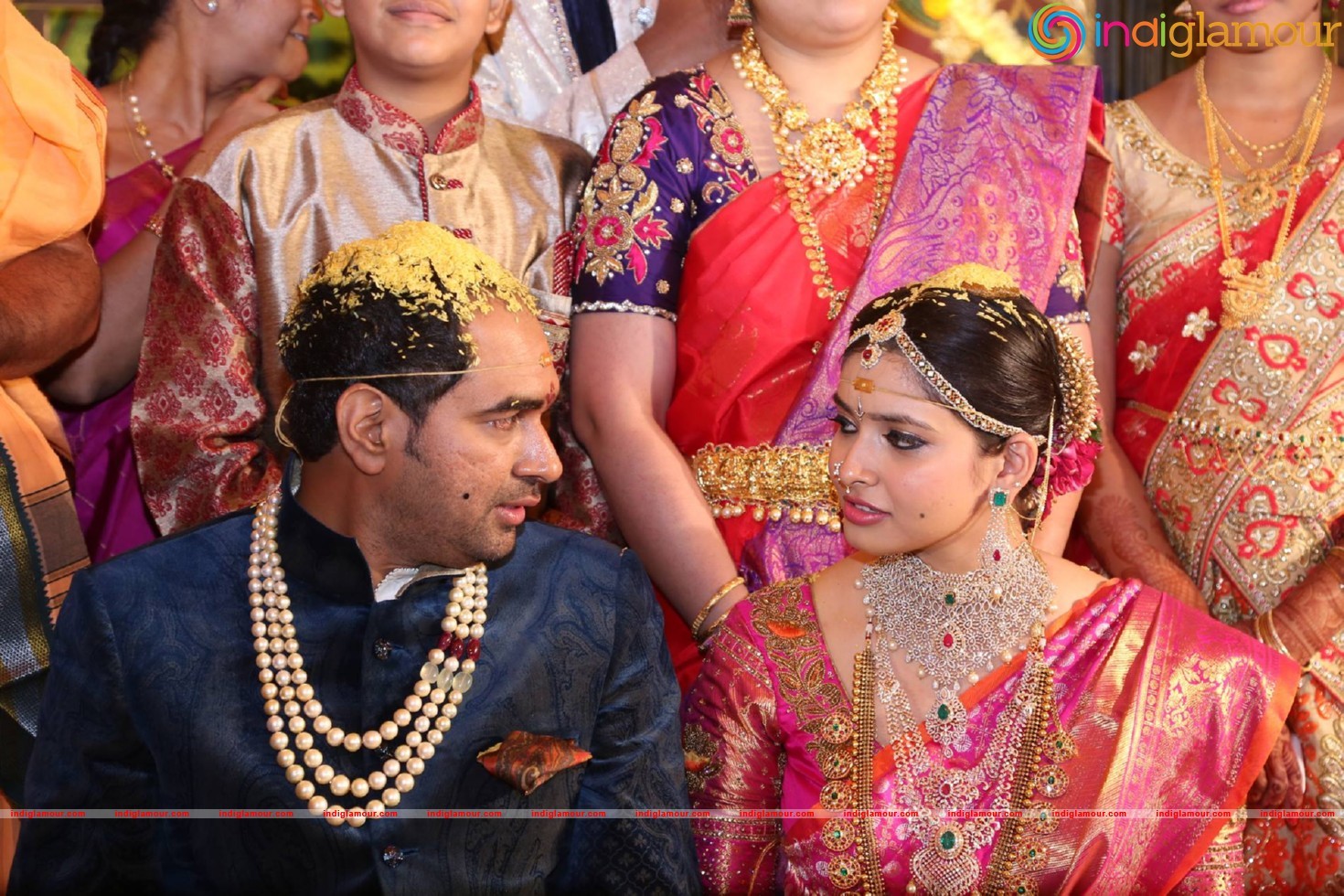 Krish weds Ramya Couple Photos Event hd photo
