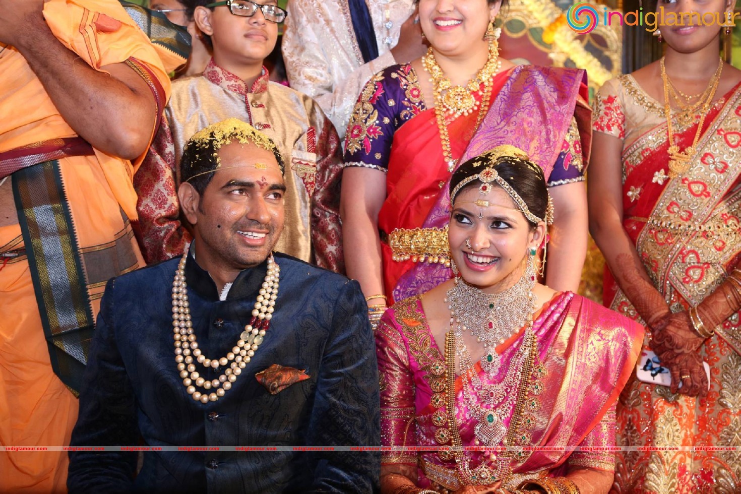 Krish weds Ramya Couple Photos Event hd photo