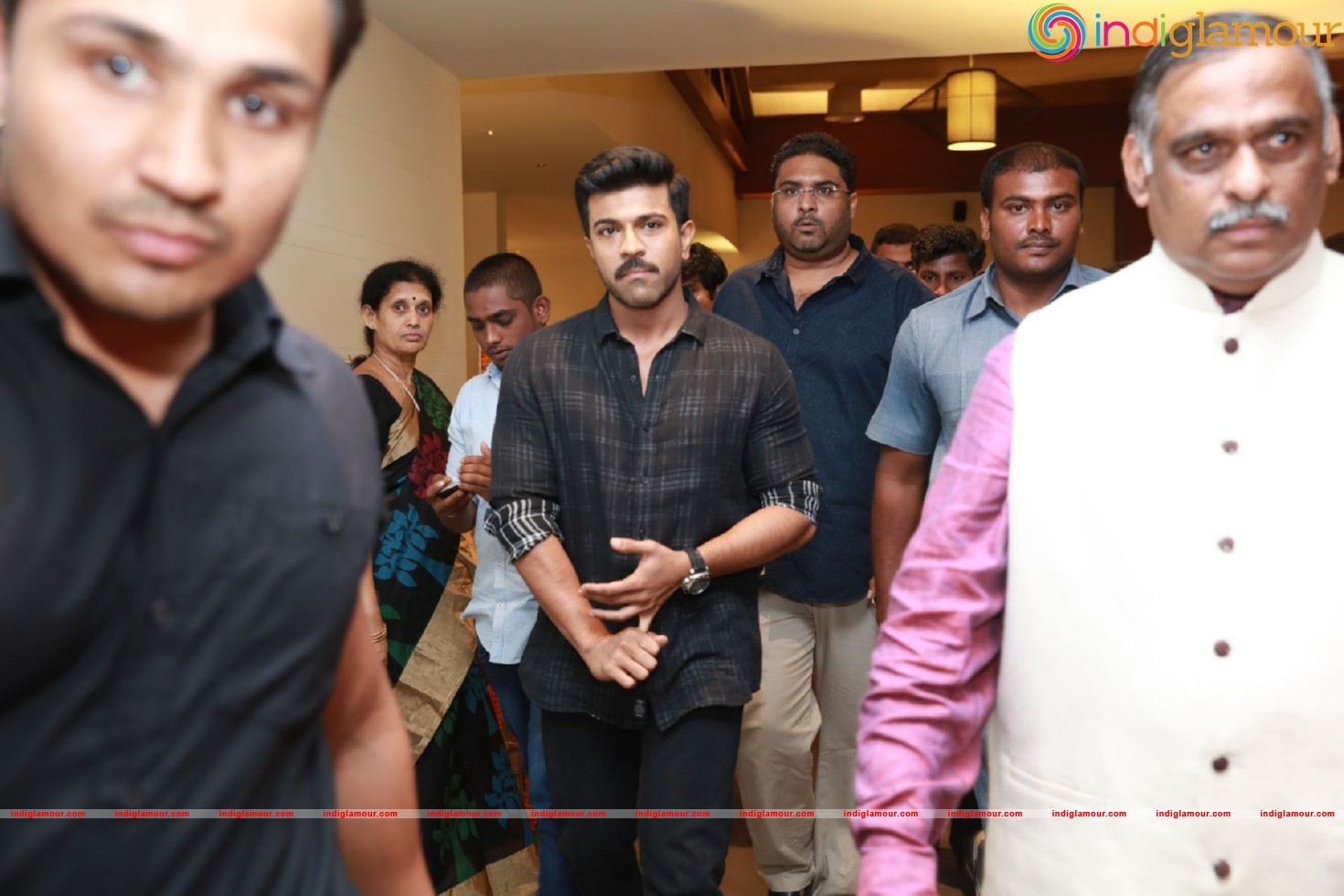 Ram Charan And Balakrishna At Krish And Remya Wedding Event hd photo