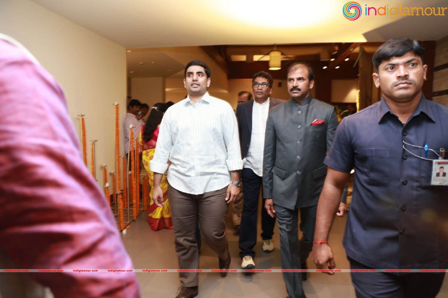 Ram Charan And Balakrishna At Krish And Remya Wedding Event hd photo