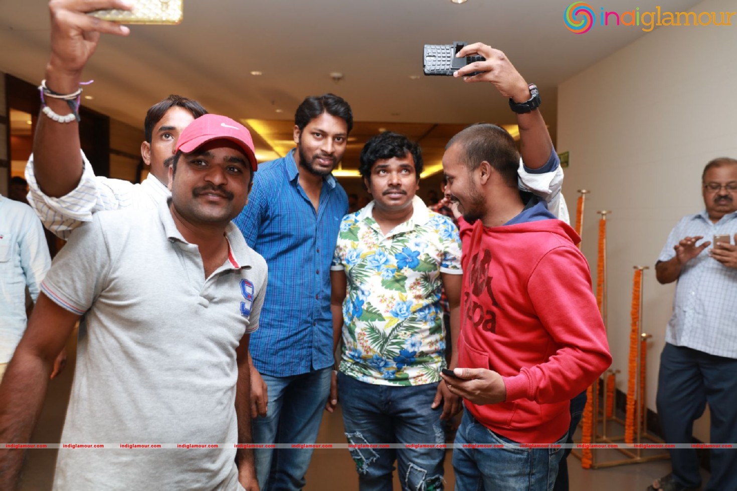 Ram Charan And Balakrishna At Krish And Remya Wedding Event hd photo