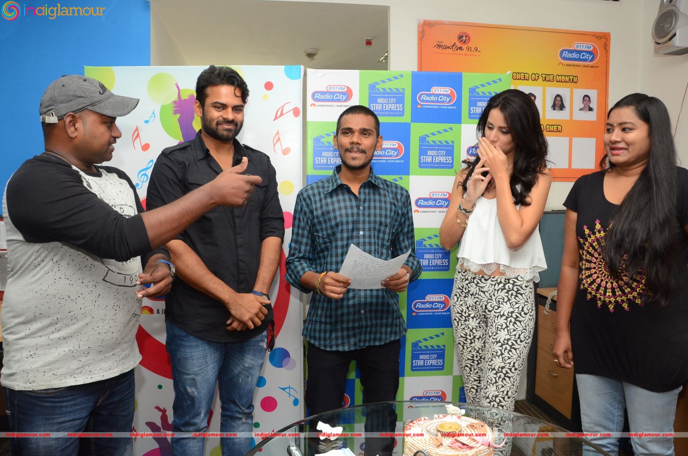 Thikka Team at Radio City Event hd photo
