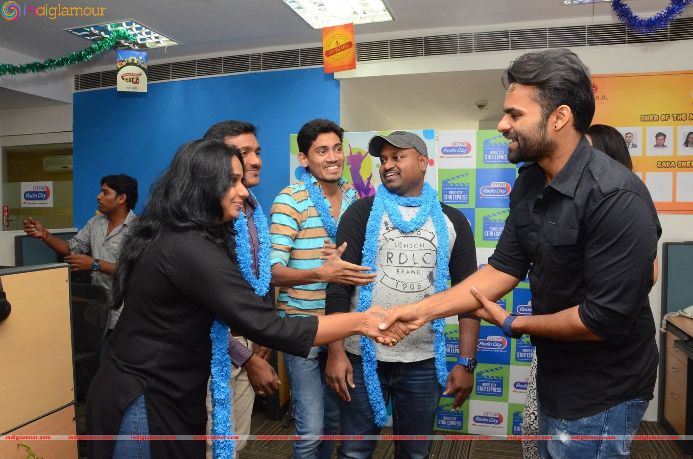 Thikka Team at Radio City Event hd photo