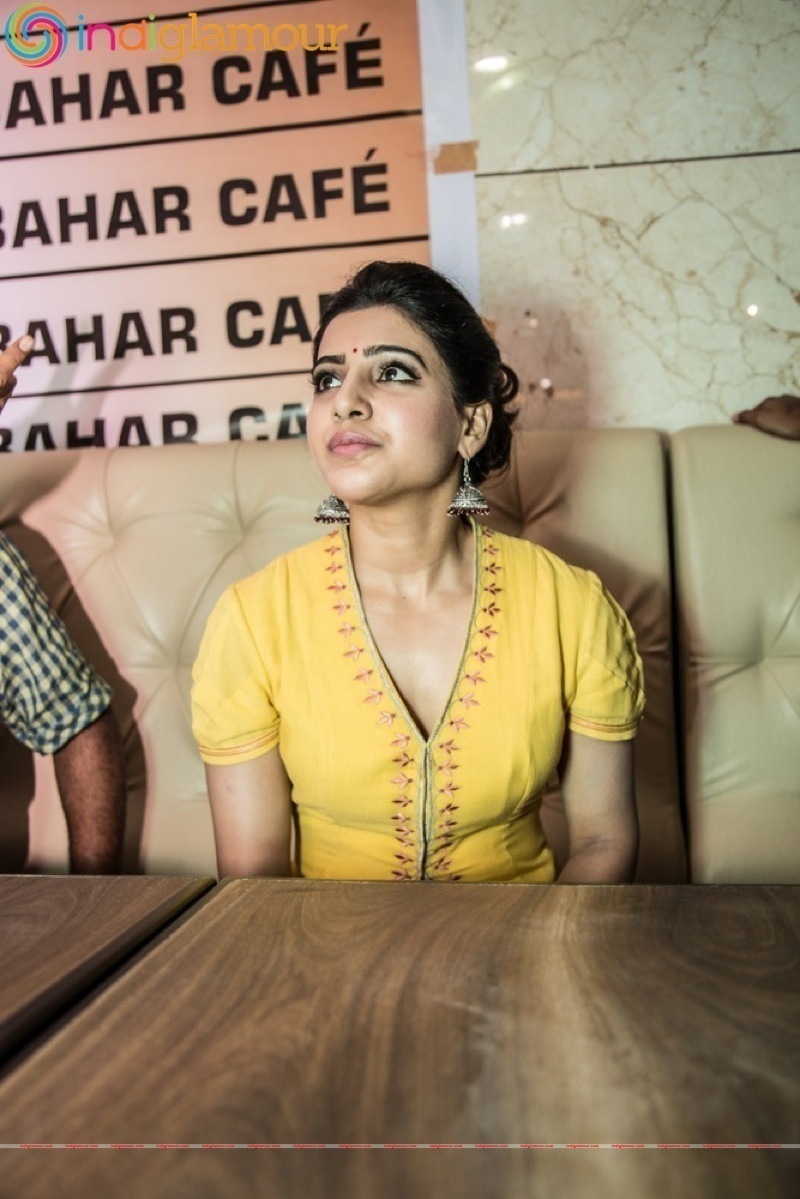 Samantha Launches 7th Bahar Cafe Restaurant Event hd photo