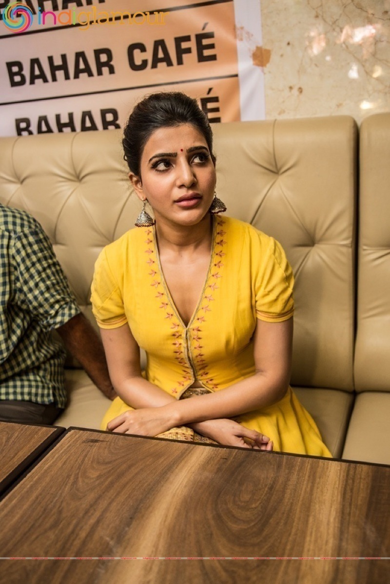 Samantha Launches 7th Bahar Cafe Restaurant Event hd photo