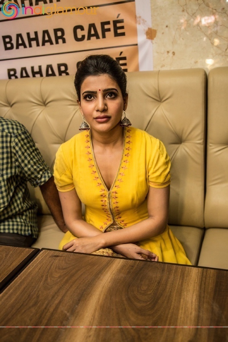 Samantha Launches 7th Bahar Cafe Restaurant Event hd photo