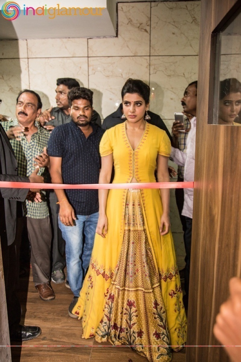 Samantha Launches 7th Bahar Cafe Restaurant Event hd photo