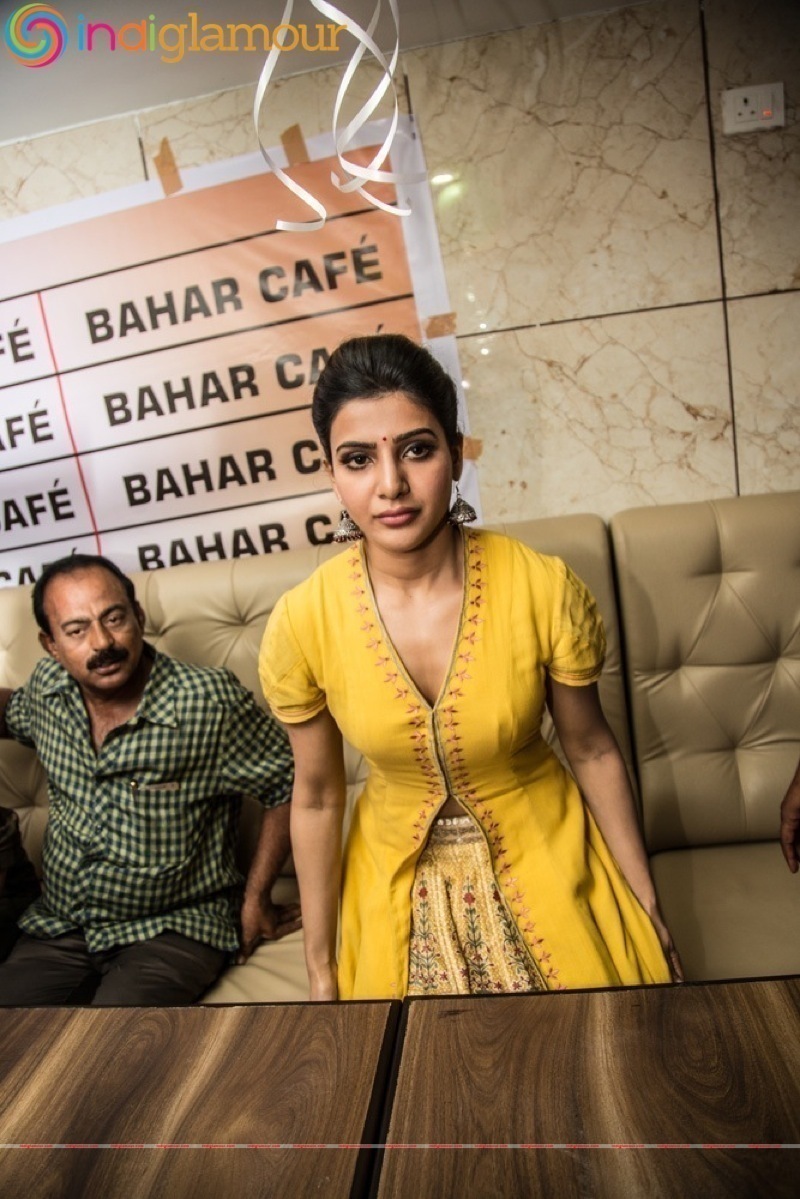 Samantha Launches 7th Bahar Cafe Restaurant Event hd photo