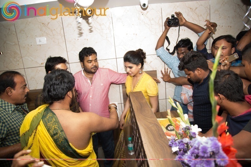 Samantha Launches 7th Bahar Cafe Restaurant Event hd photo