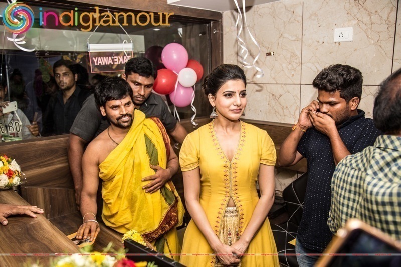 Samantha Launches 7th Bahar Cafe Restaurant Event hd photo