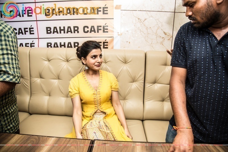 Samantha Launches 7th Bahar Cafe Restaurant Event hd photo