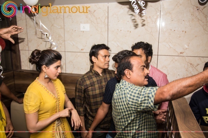 Samantha Launches 7th Bahar Cafe Restaurant Event hd photo