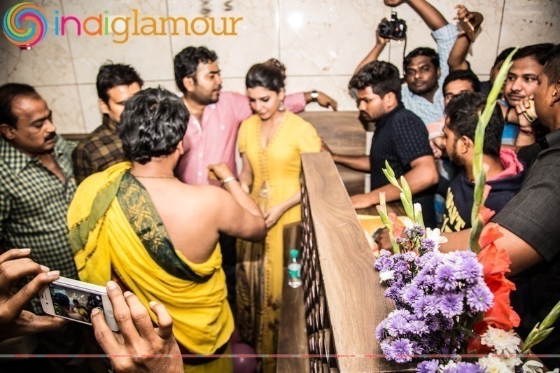Samantha Launches 7th Bahar Cafe Restaurant Event hd photo