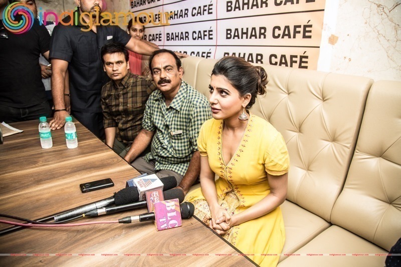 Samantha Launches 7th Bahar Cafe Restaurant Event hd photo