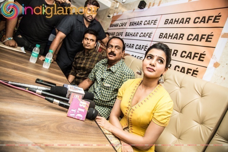 Samantha Launches 7th Bahar Cafe Restaurant Event hd photo