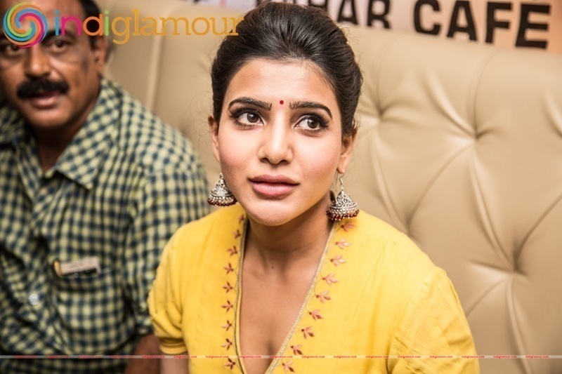 Samantha Launches 7th Bahar Cafe Restaurant Event hd photo