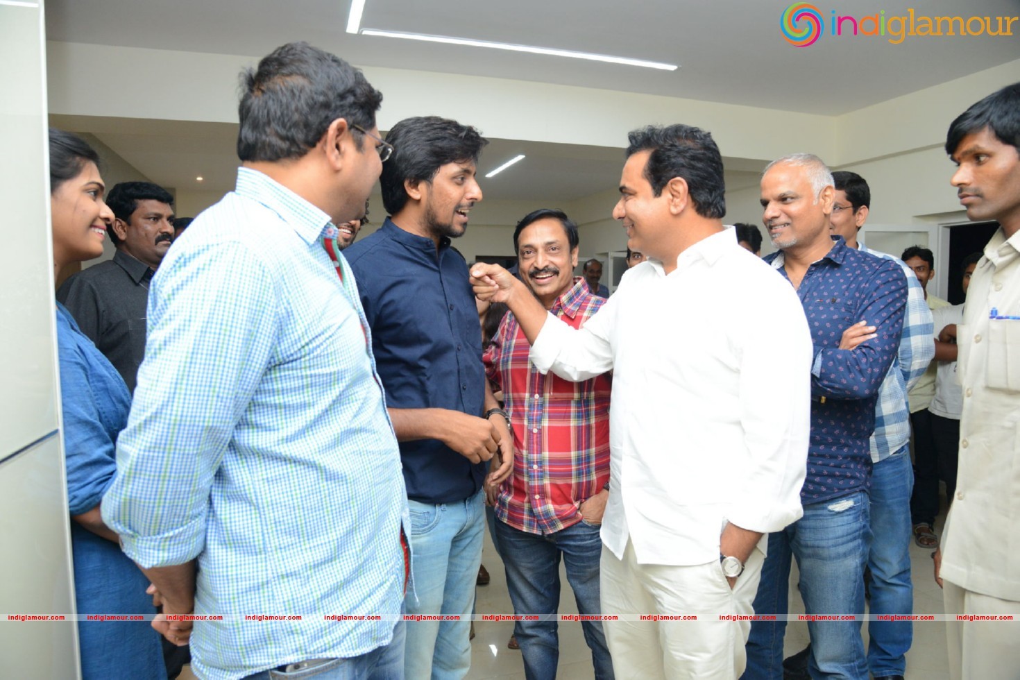 KTR Watching Pellichupulu Special Show Photos Event hd photo
