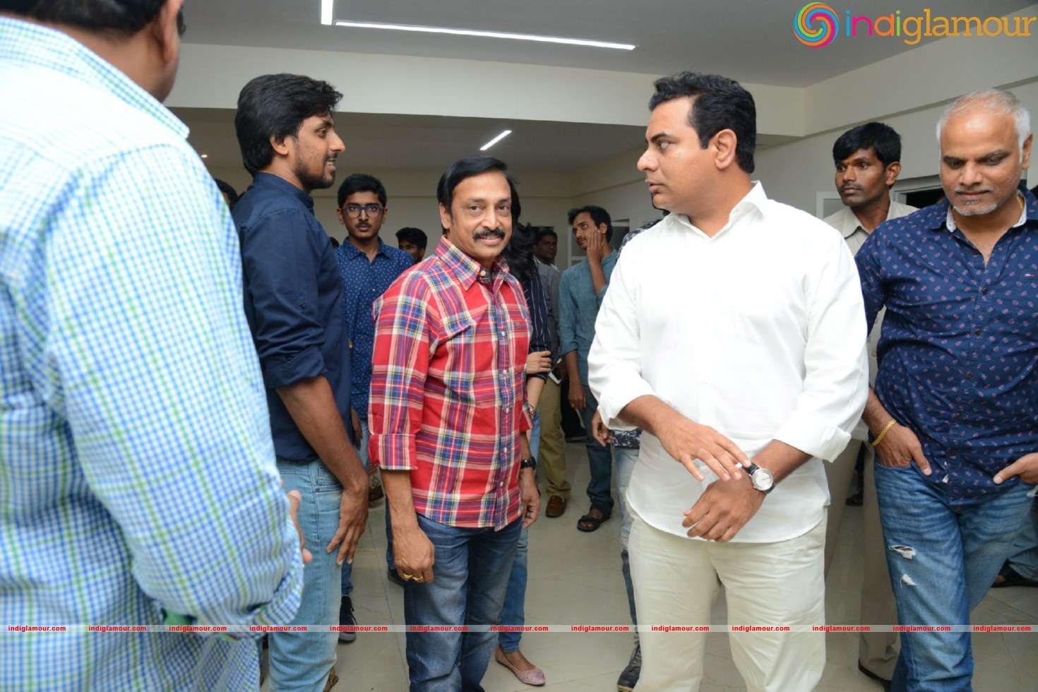 KTR Watching Pellichupulu Special Show Photos Event hd photo