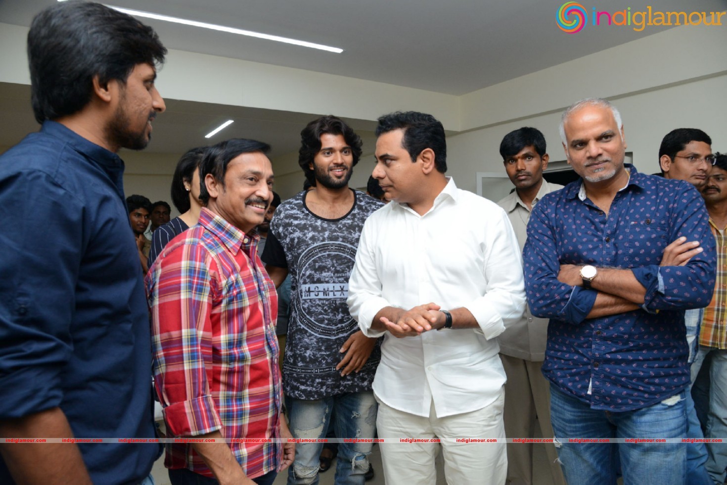 KTR Watching Pellichupulu Special Show Photos Event hd photo