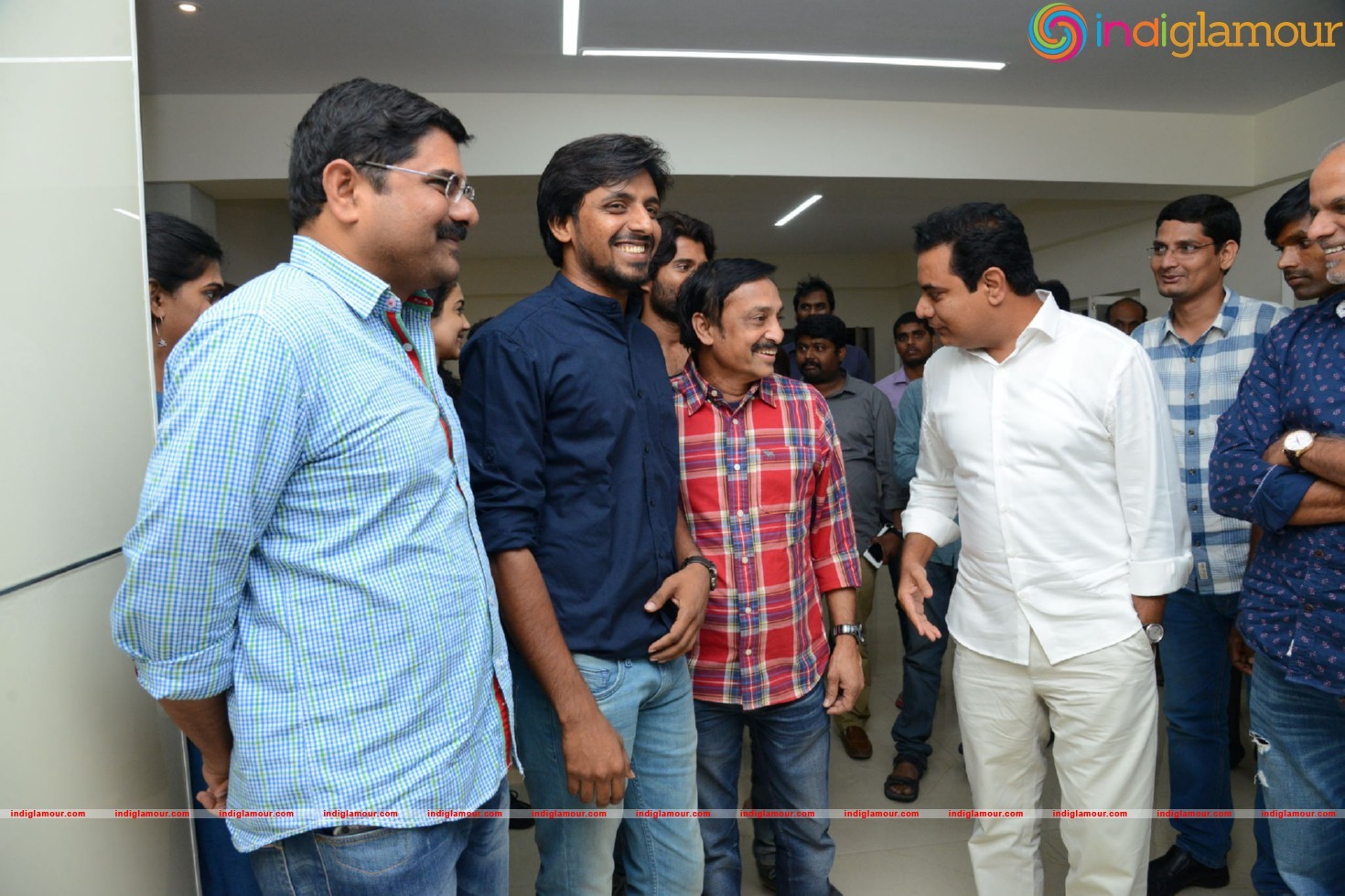 KTR Watching Pellichupulu Special Show Photos Event hd photo