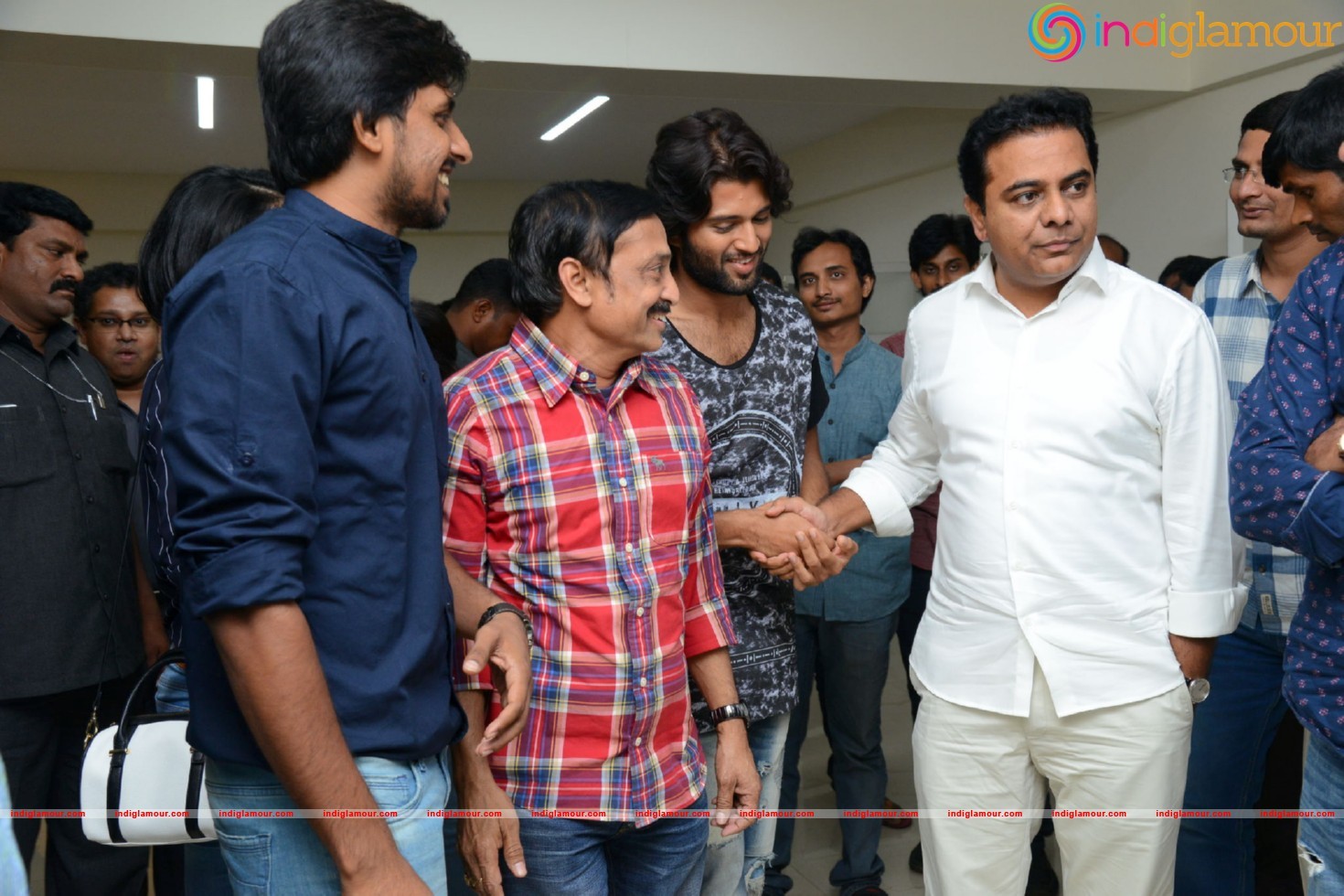 KTR Watching Pellichupulu Special Show Photos Event hd photo