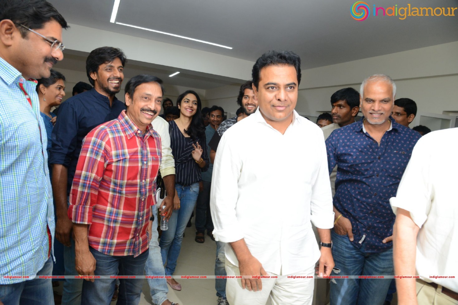 KTR Watching Pellichupulu Special Show Photos Event hd photo