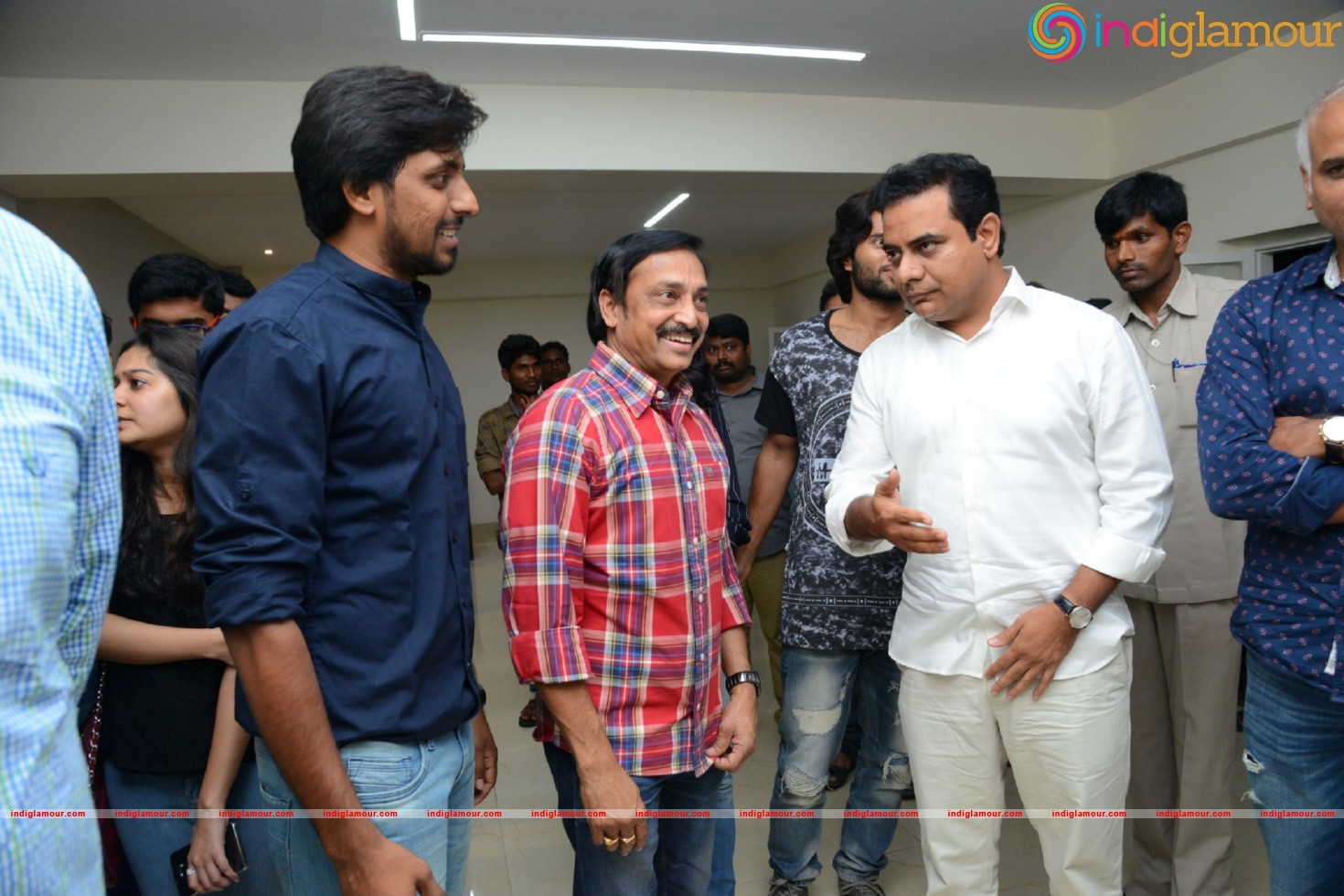 KTR Watching Pellichupulu Special Show Photos Event hd photo