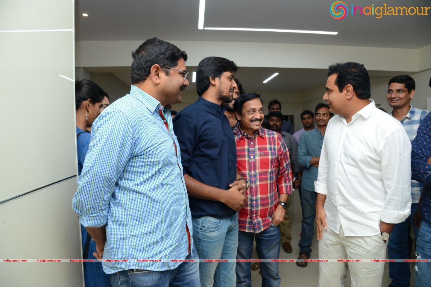 KTR Watching Pellichupulu Special Show Photos Event hd photo