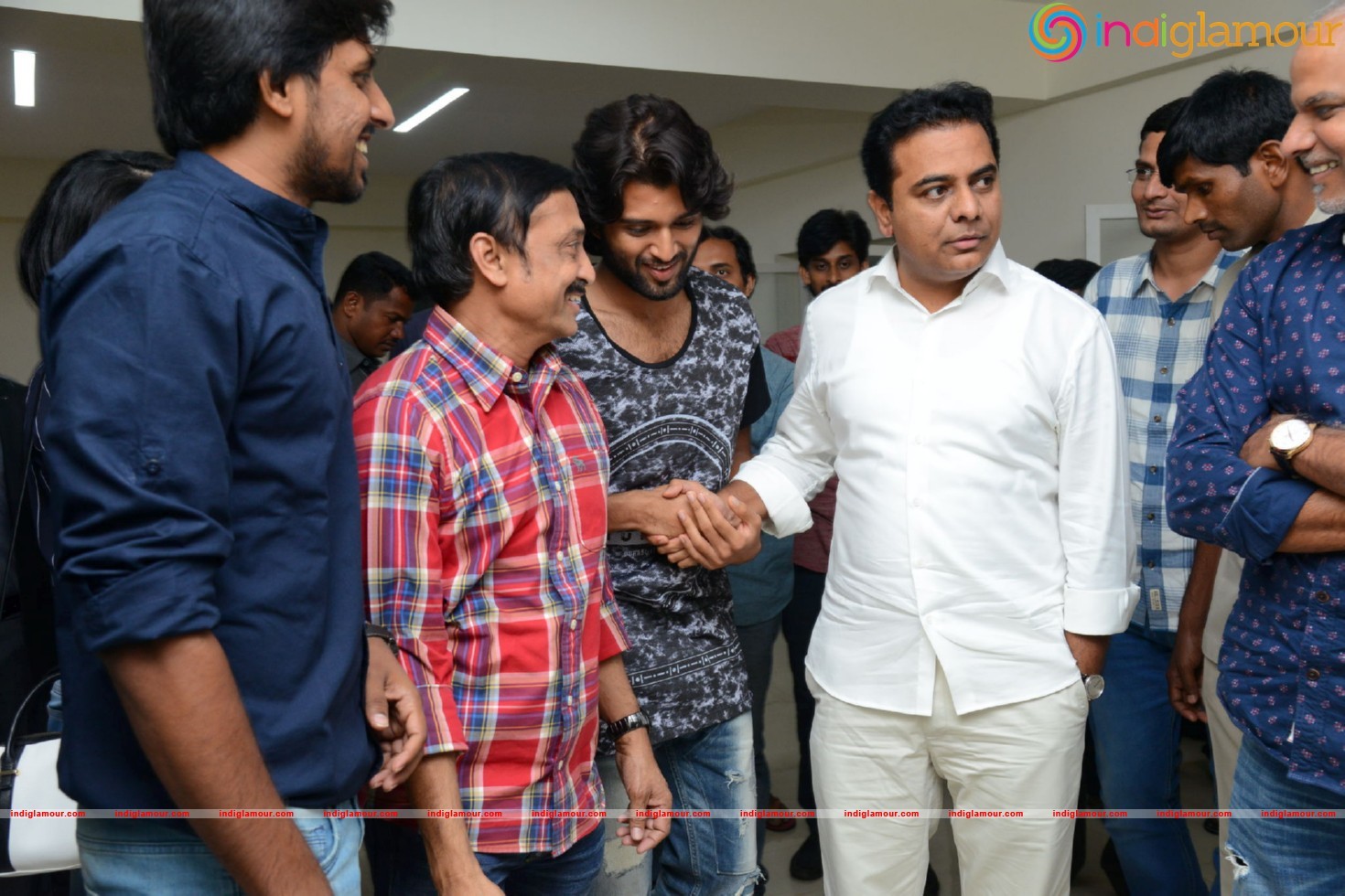 KTR Watching Pellichupulu Special Show Photos Event hd photo