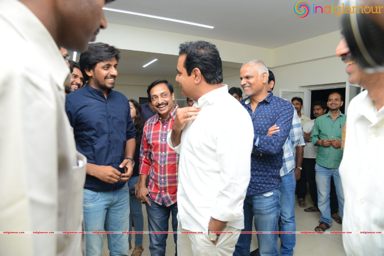 KTR Watching Pellichupulu Special Show Photos Event hd photo