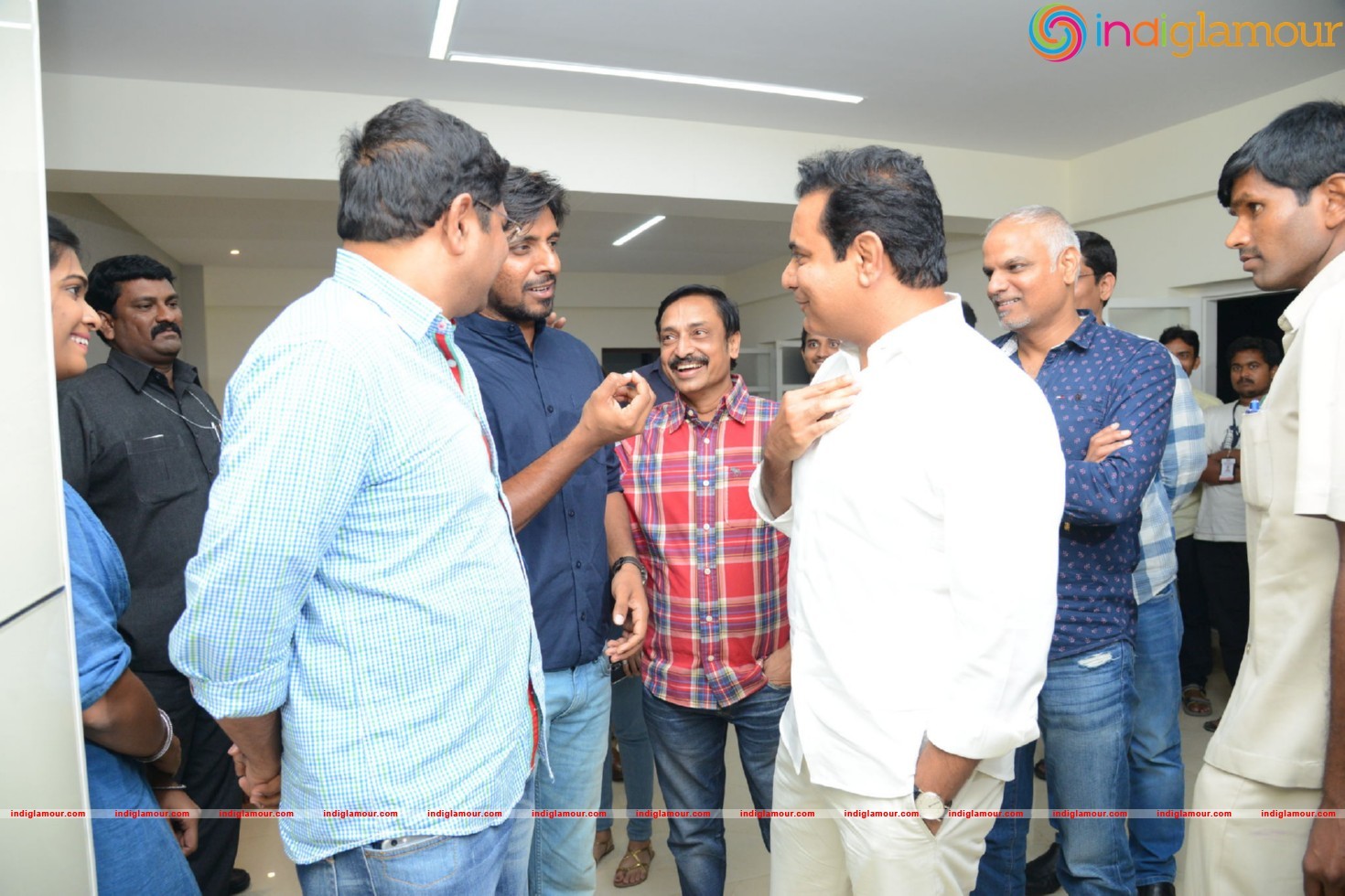 KTR Watching Pellichupulu Special Show Photos Event hd photo
