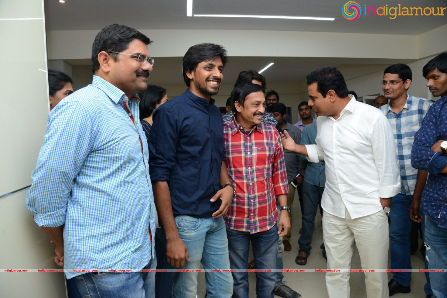 KTR Watching Pellichupulu Special Show Photos Event hd photo