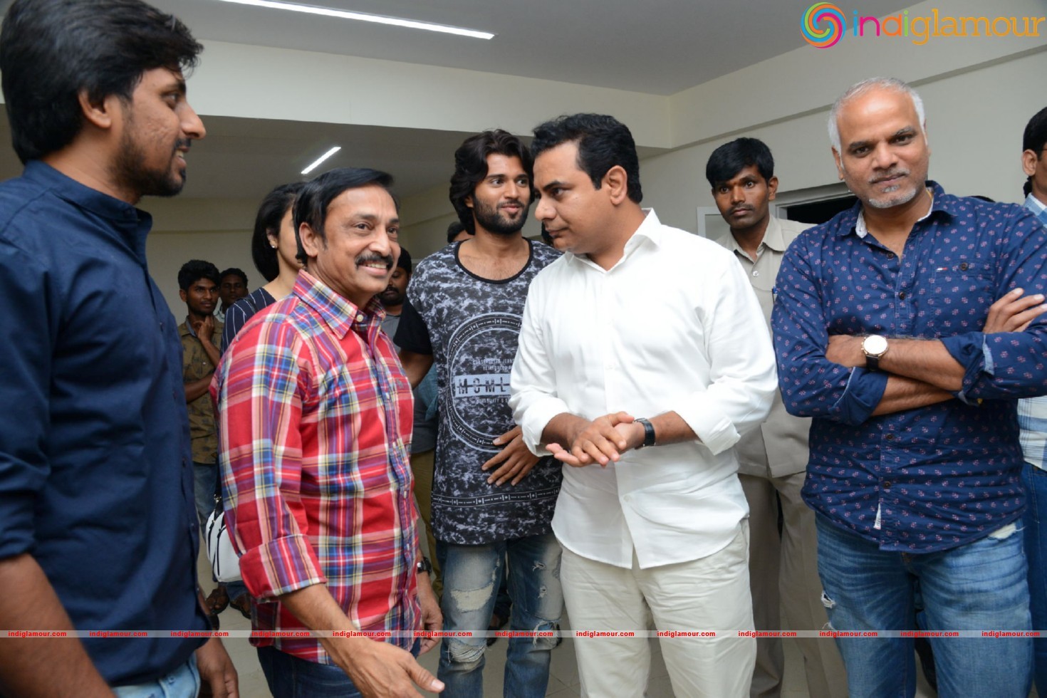 KTR Watching Pellichupulu Special Show Photos Event hd photo