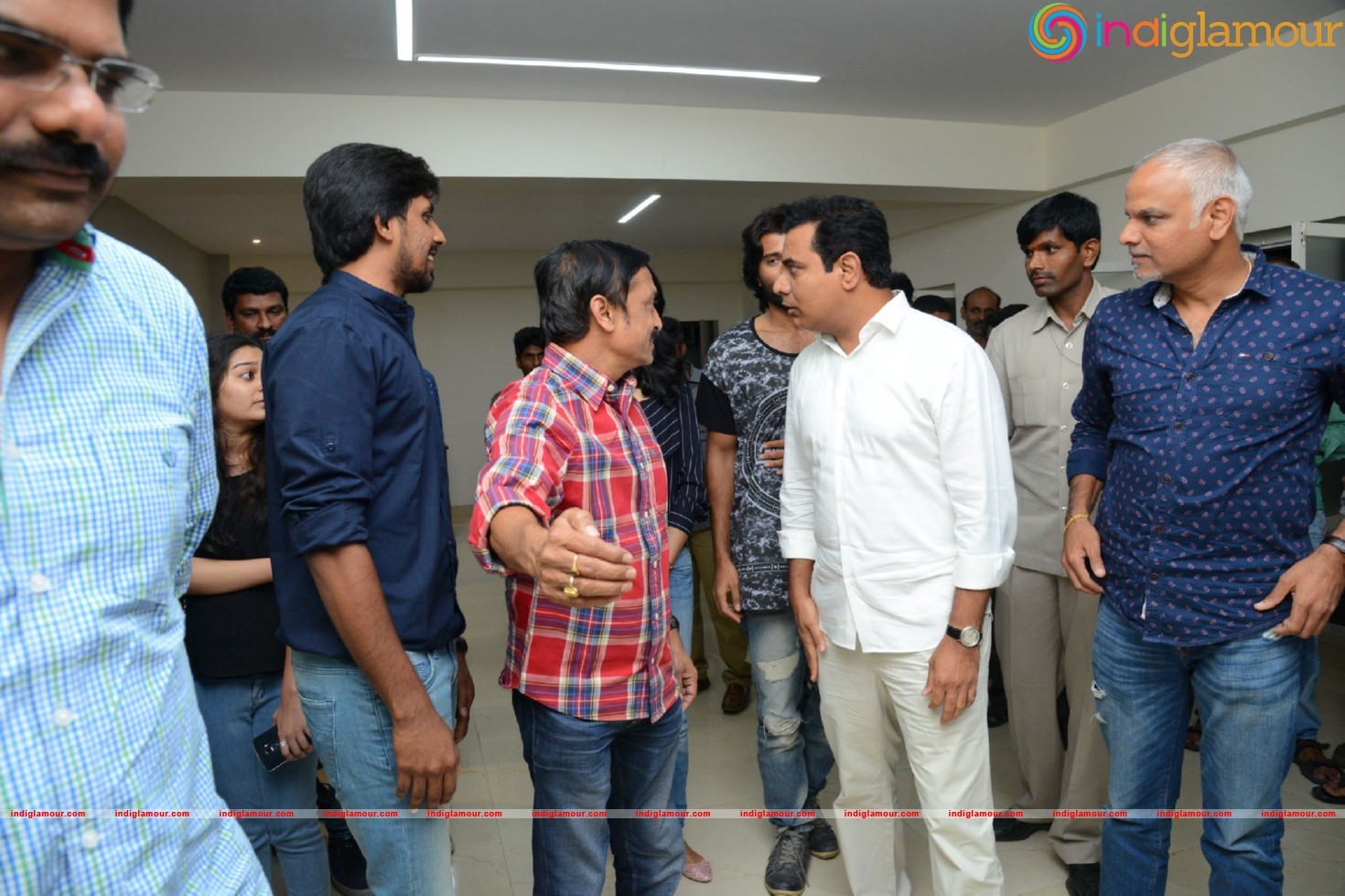 KTR Watching Pellichupulu Special Show Photos Event hd photo