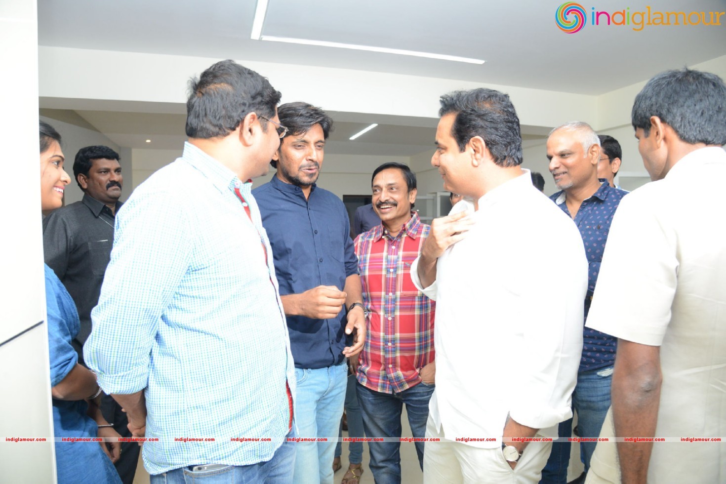 KTR Watching Pellichupulu Special Show Photos Event hd photo