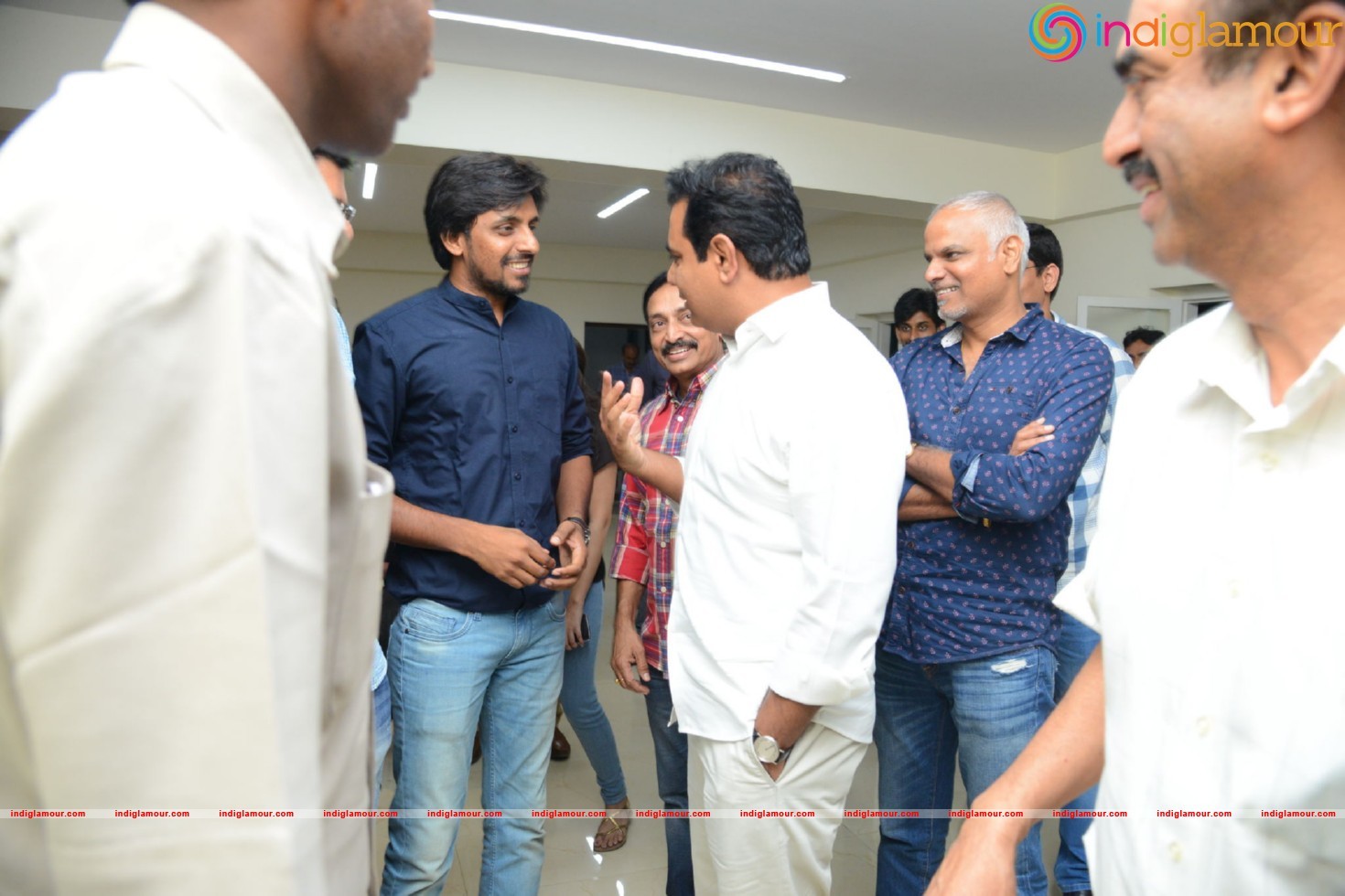 KTR Watching Pellichupulu Special Show Photos Event hd photo