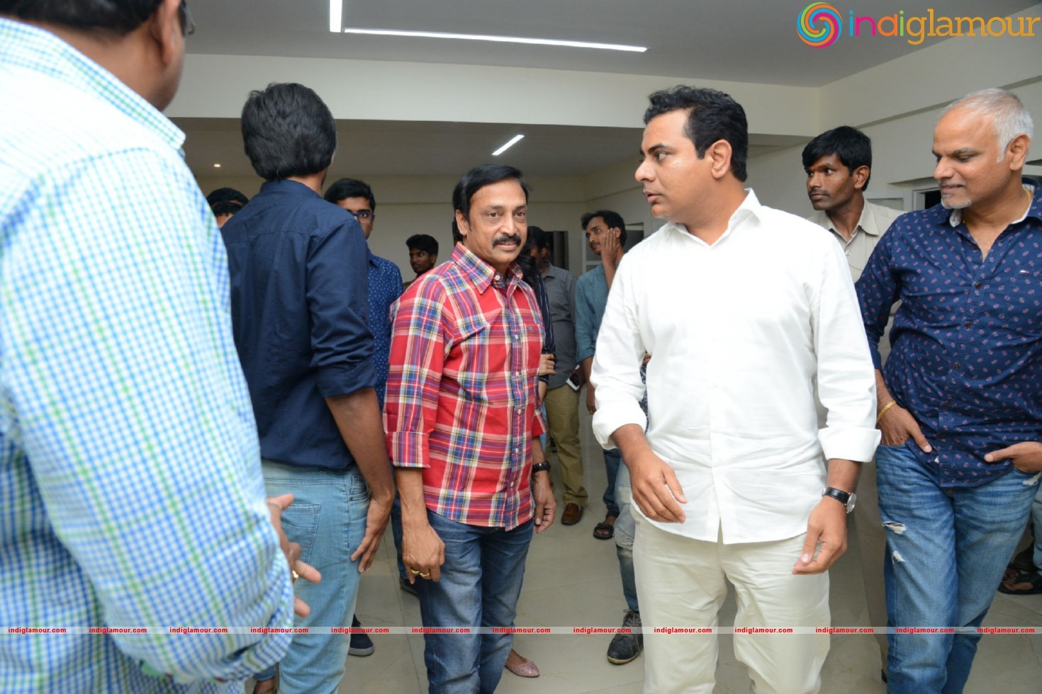 KTR Watching Pellichupulu Special Show Photos Event hd photo