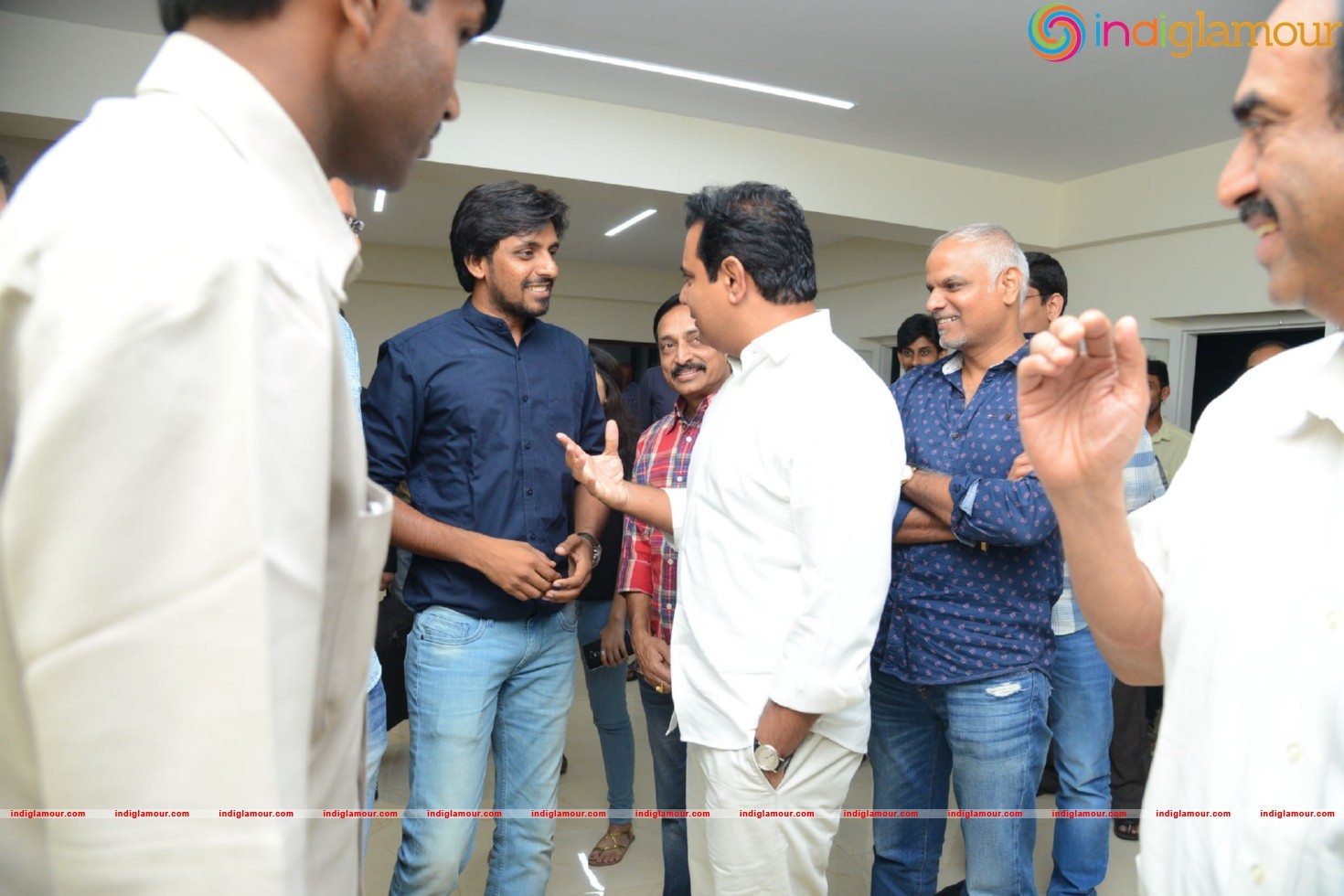 KTR Watching Pellichupulu Special Show Photos Event hd photo