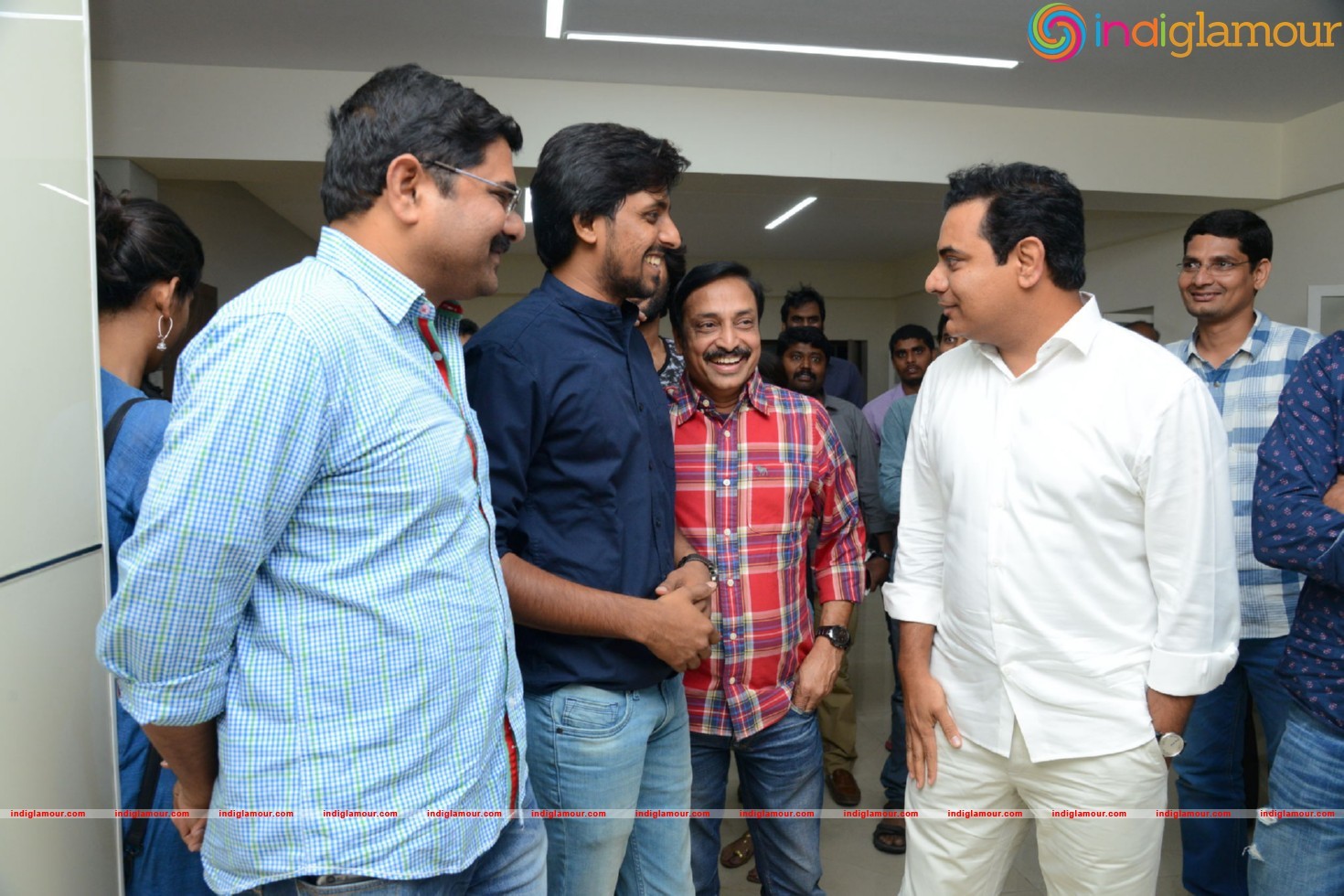 KTR Watching Pellichupulu Special Show Photos Event hd photo