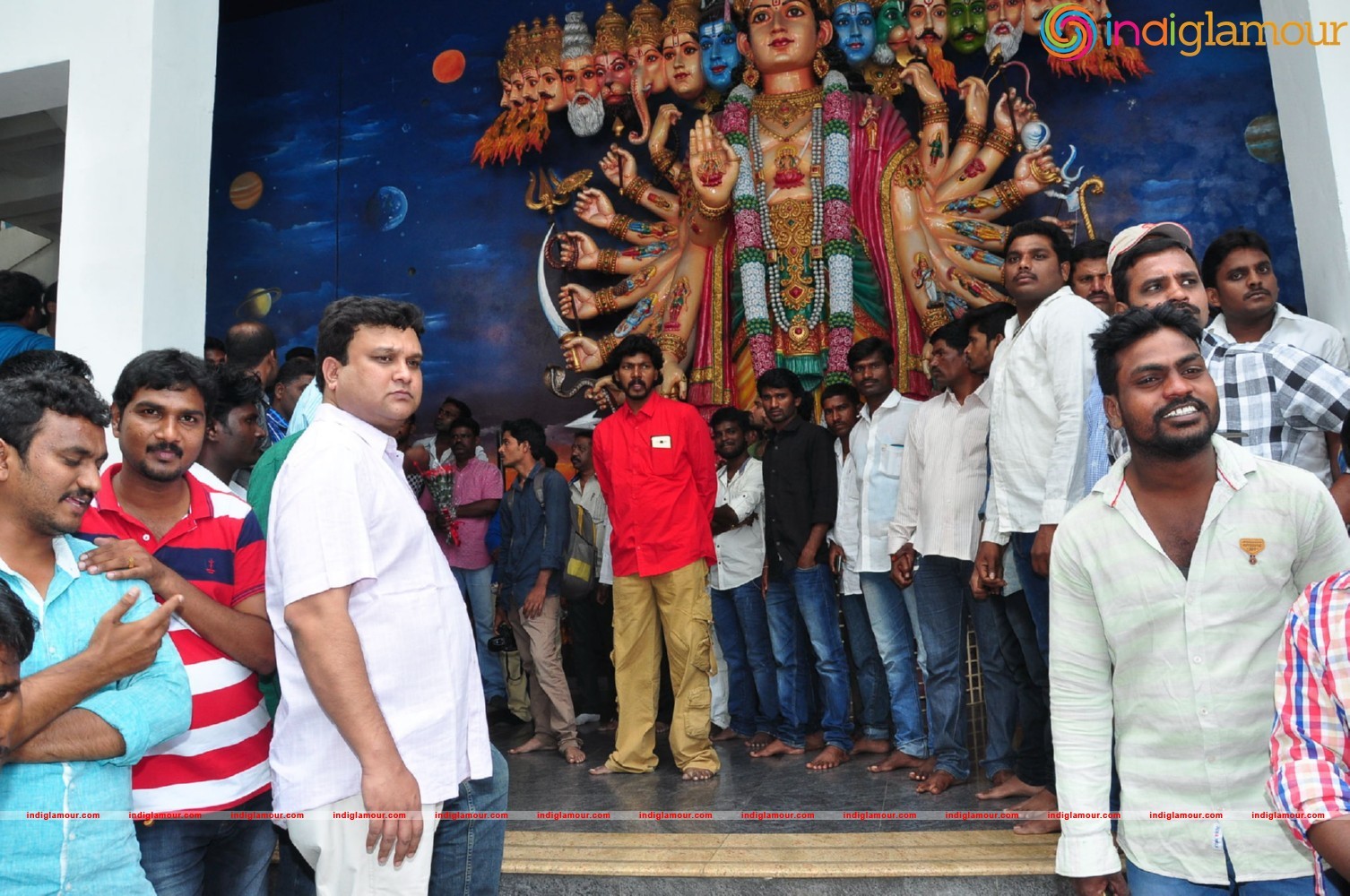 Chiranjeevi Birthday Celebrations at Filmnagar Temple Event hd photo