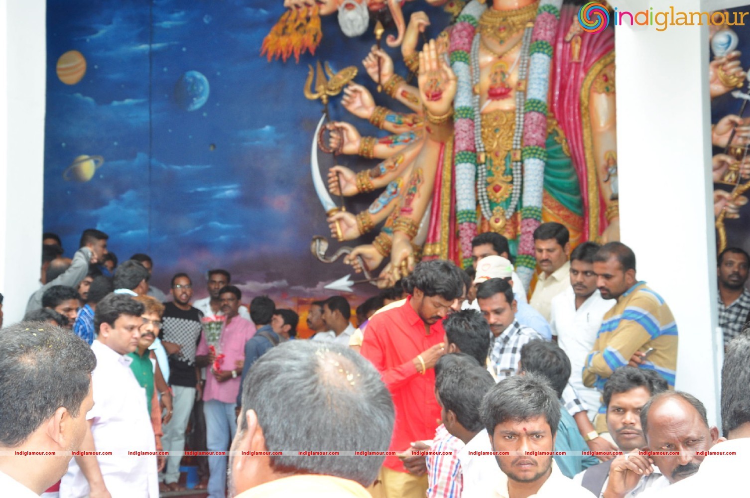 Chiranjeevi Birthday Celebrations at Filmnagar Temple Event hd photo