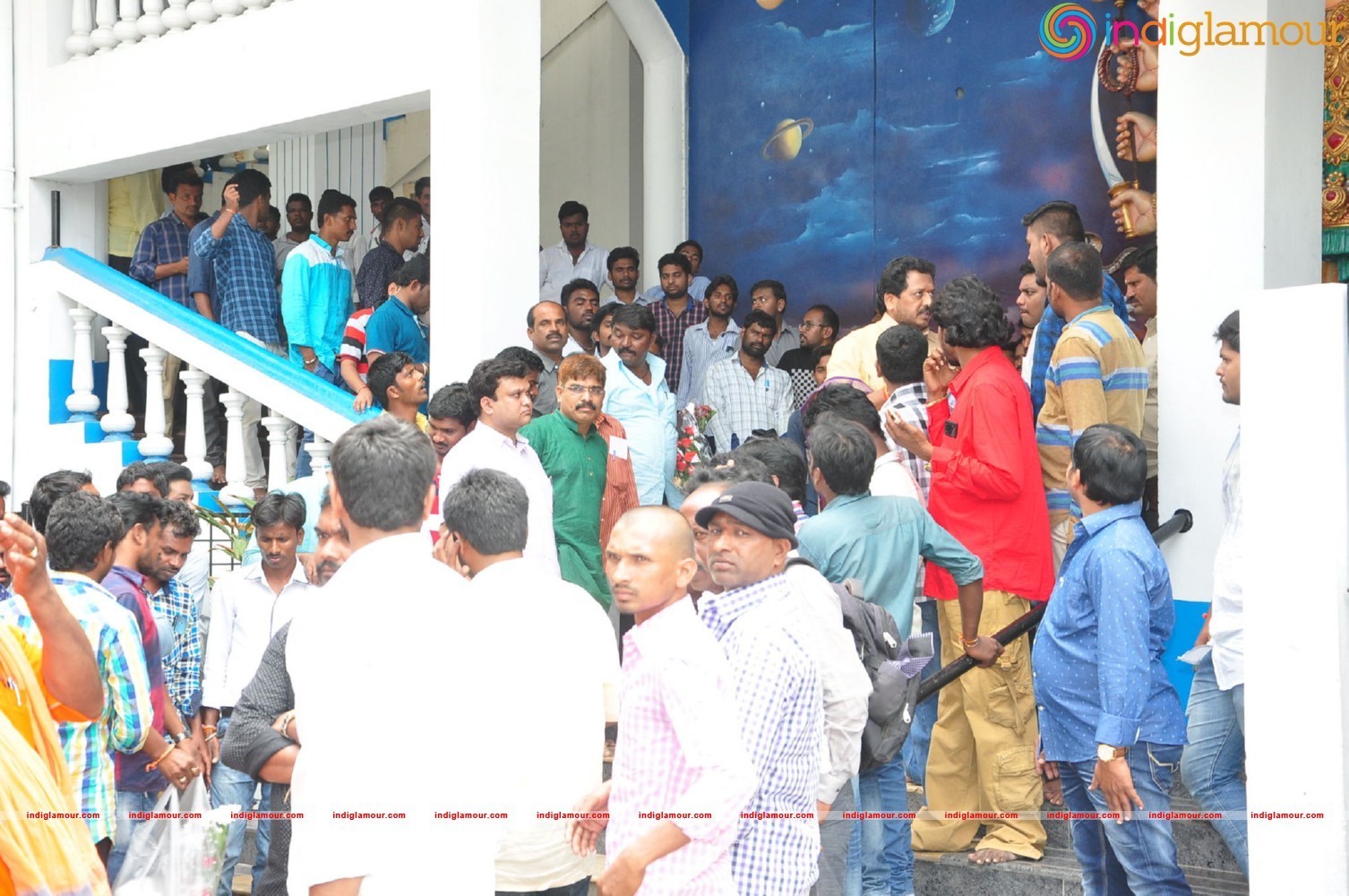 Chiranjeevi Birthday Celebrations at Filmnagar Temple Event hd photo