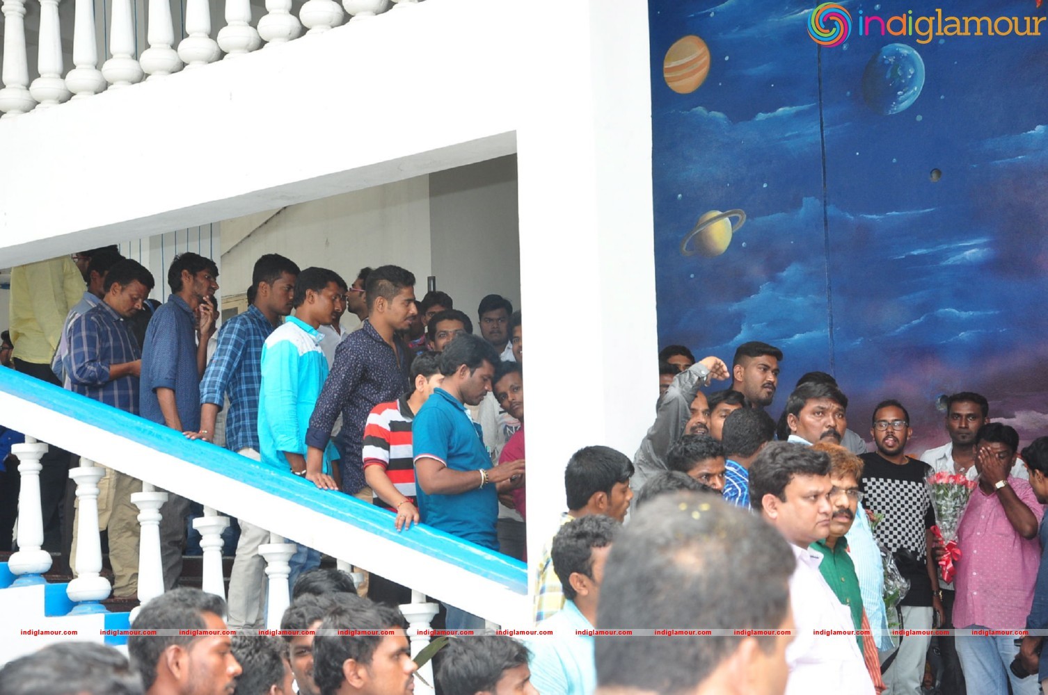 Chiranjeevi Birthday Celebrations at Filmnagar Temple Event hd photo