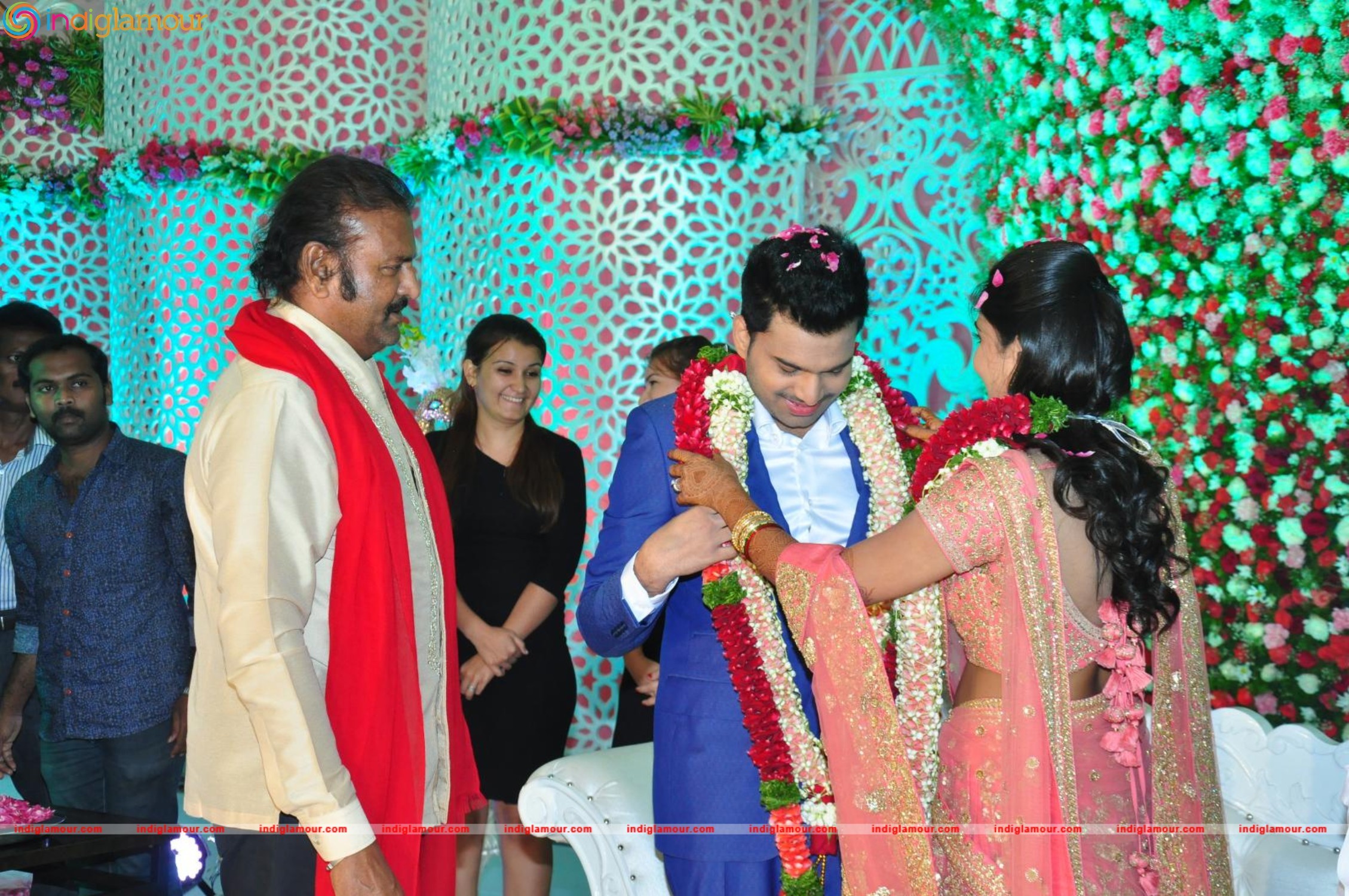 Celebraties At Produser Raja reddy Son Reception Event hd photo