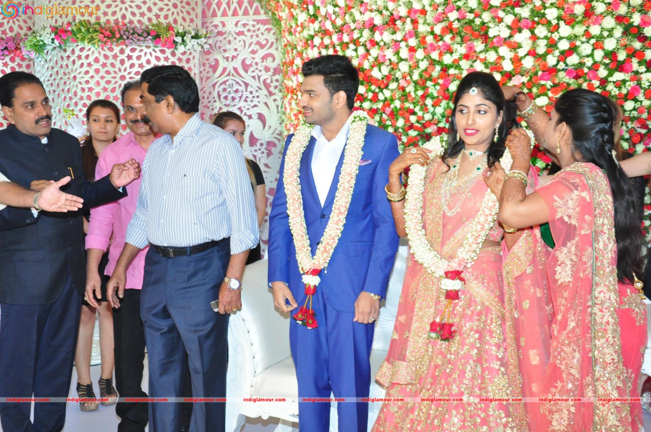Celebraties At Produser Raja reddy Son Reception Event hd photo