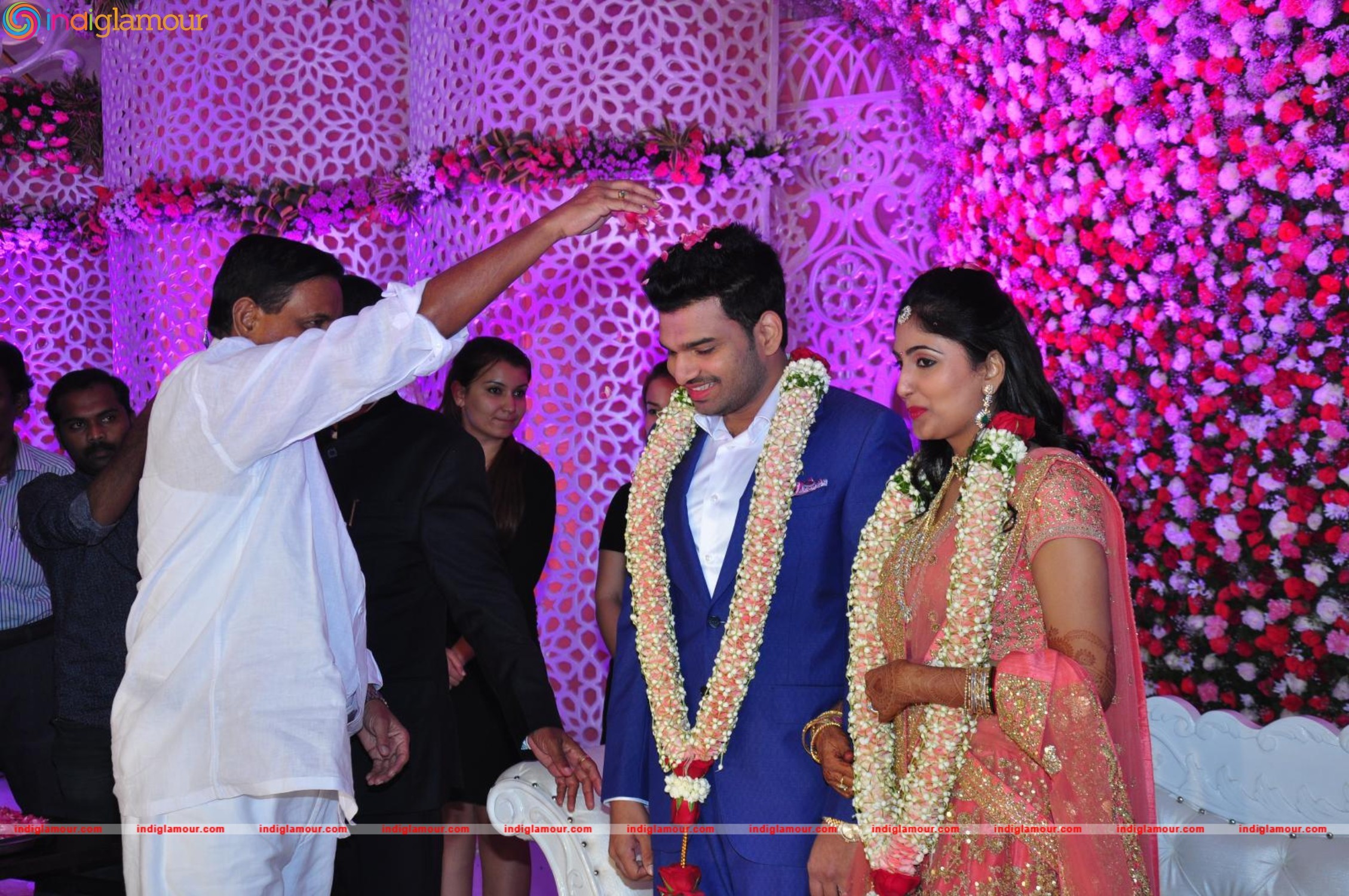 Celebraties At Produser Raja reddy Son Reception Event hd photo