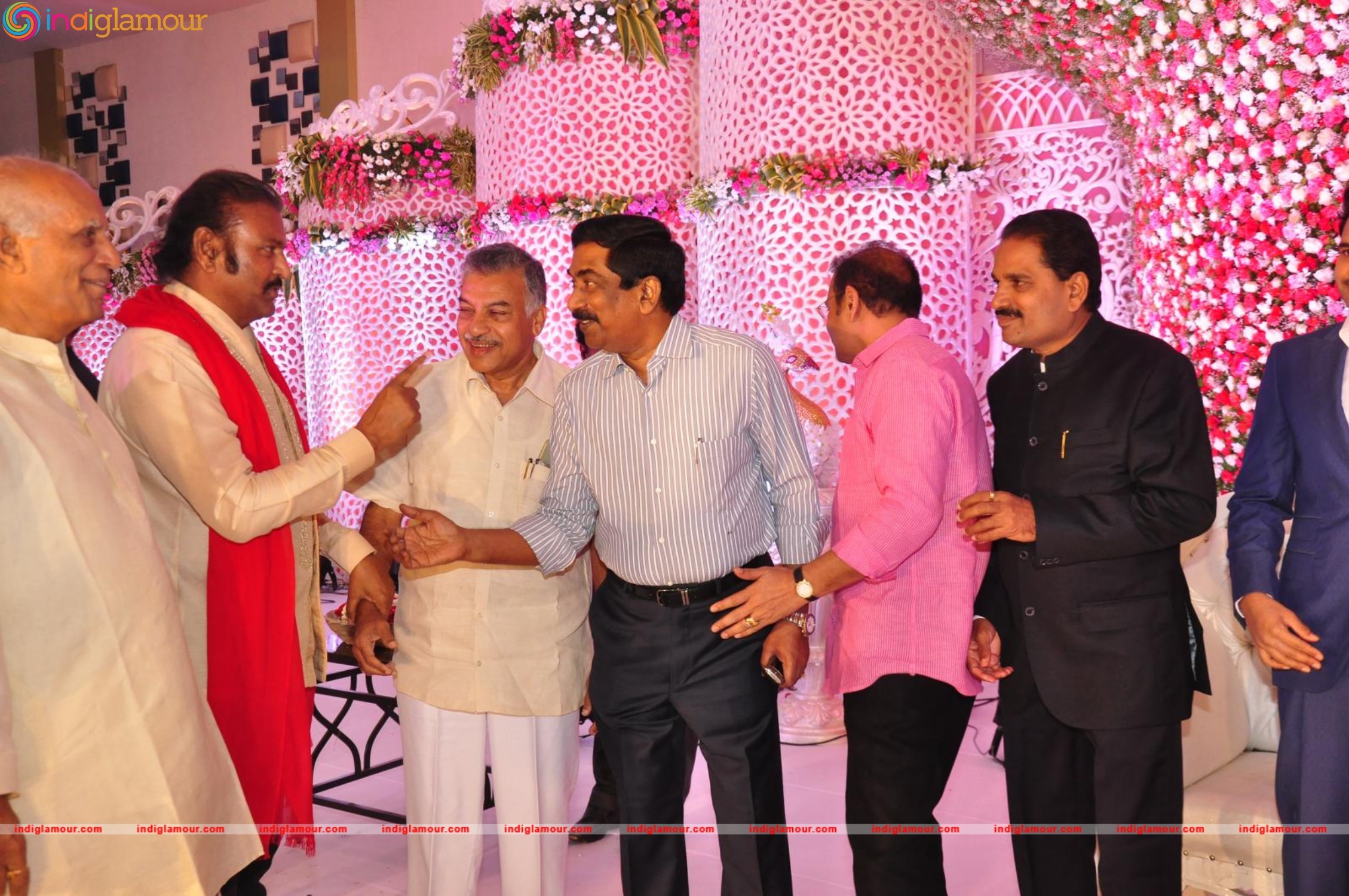 Celebraties At Produser Raja reddy Son Reception Event hd photo