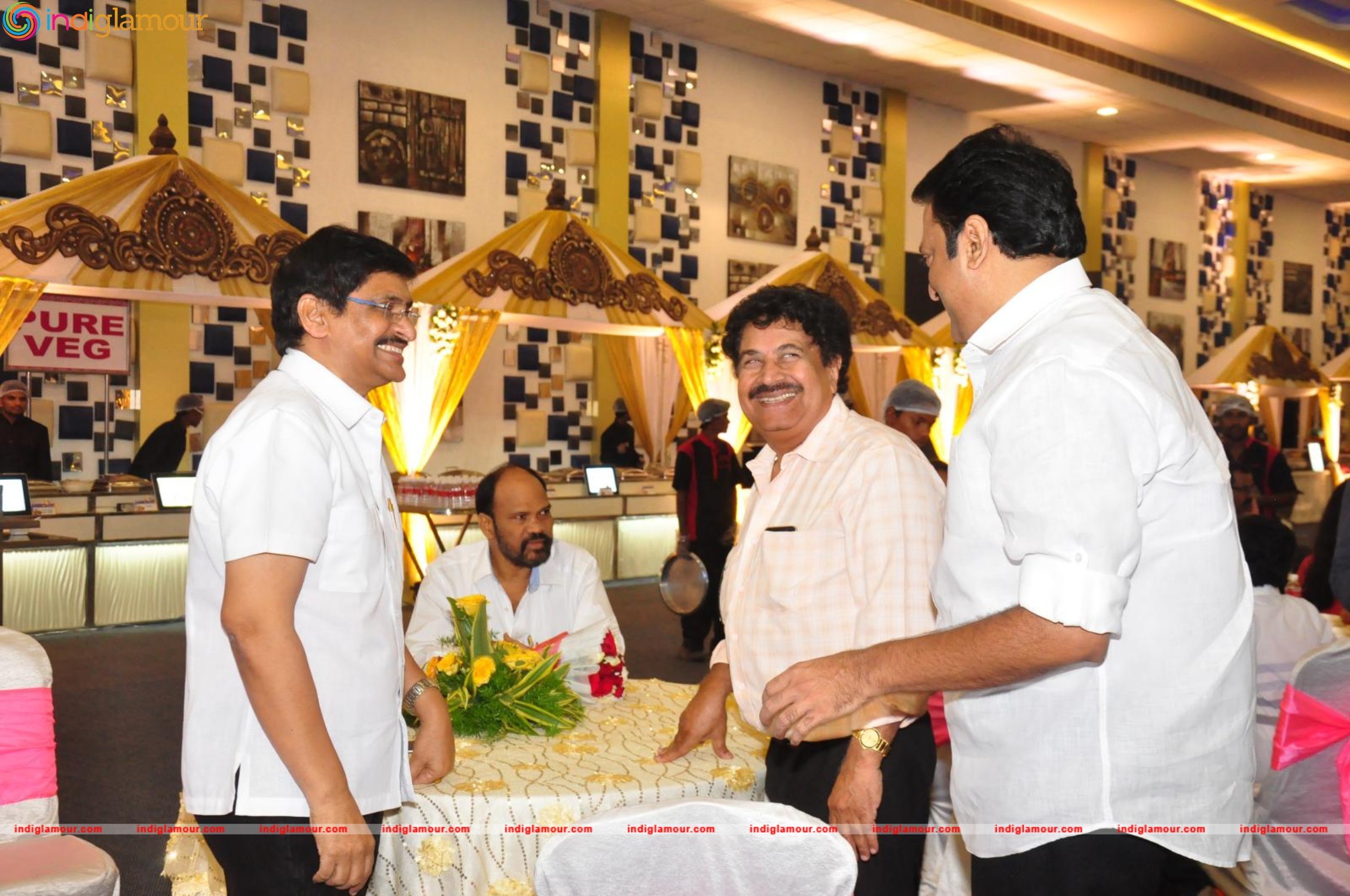 Celebraties At Produser Raja reddy Son Reception Event hd photo